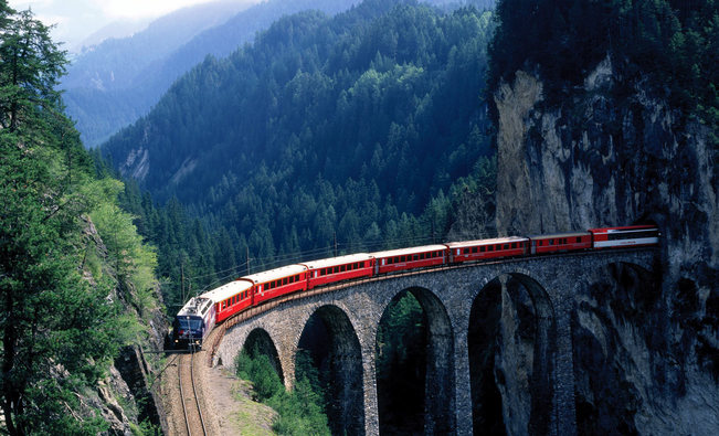 Train Alps
