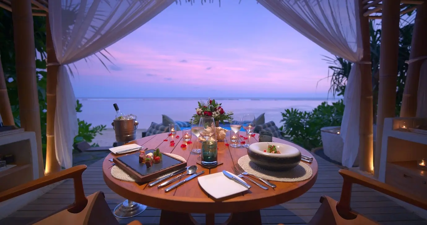 Luxury ocean-view suite