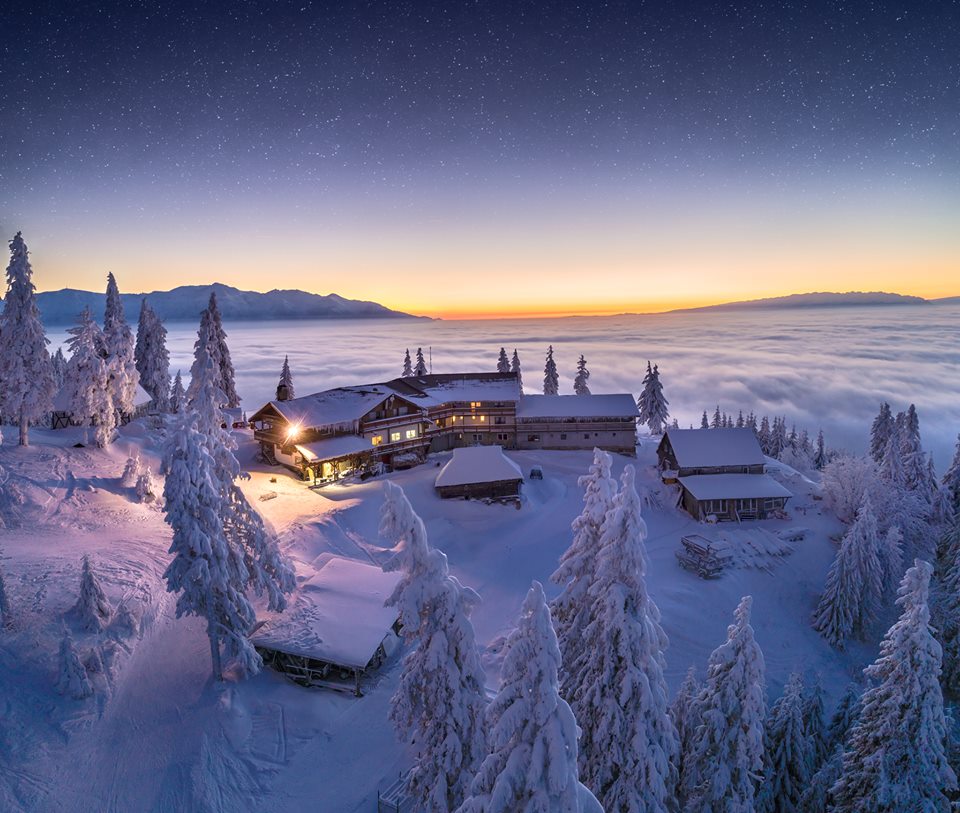 Poiana Brasov resort view